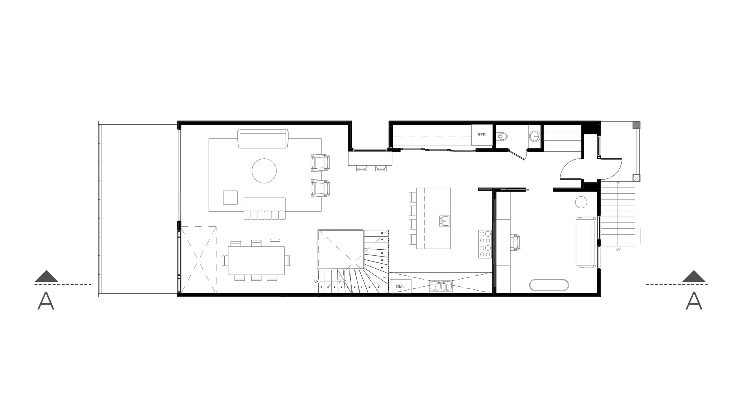 Proposed Main Level Floor Plan