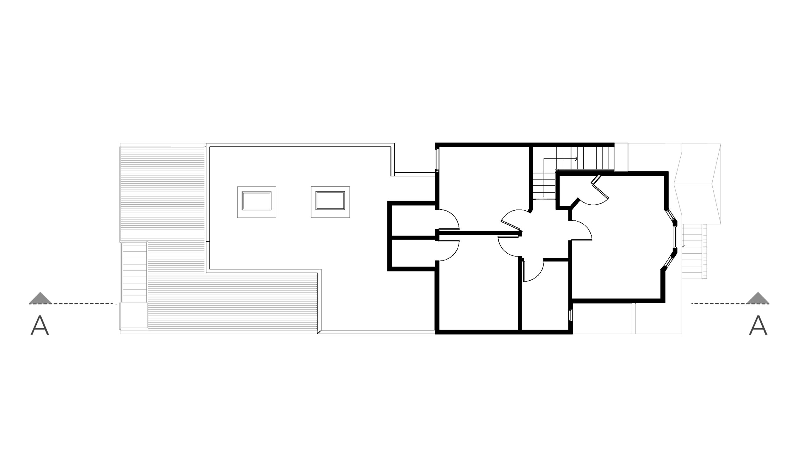 Existing Upper Level Floor Plan